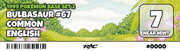 Custom grading label design 1
